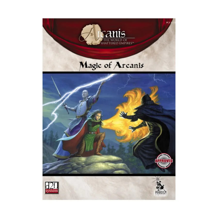 

Magic of Arcanis, Arcanis (d20), мягкая обложка