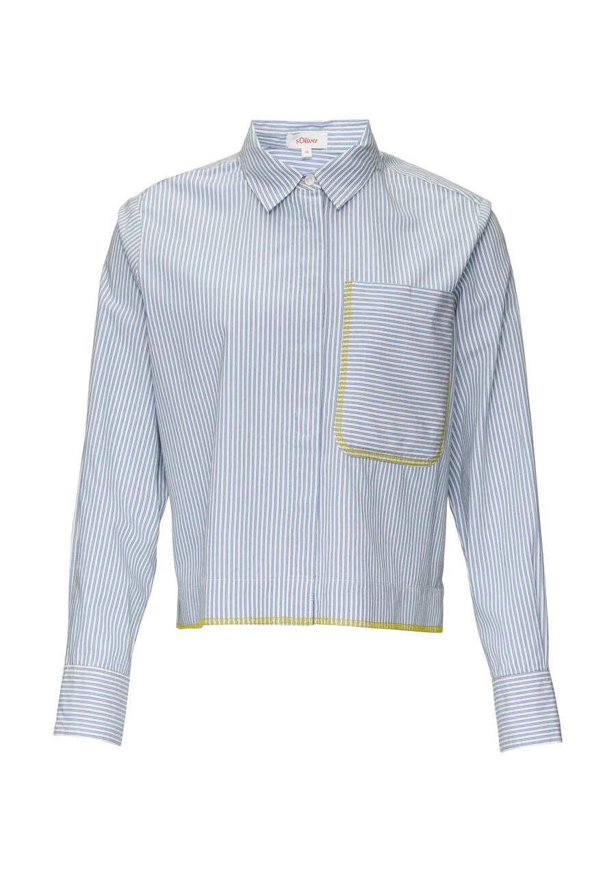 

Блуза s.Oliver, цвет marine blue/Smoke blue