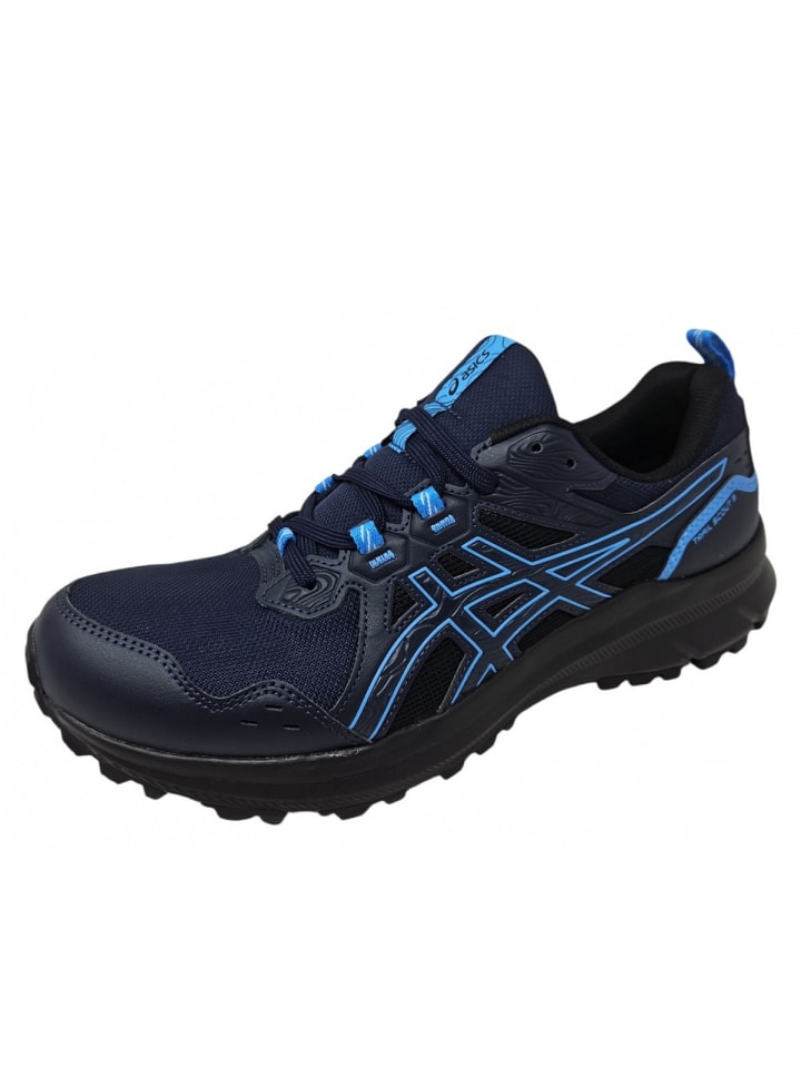 

Кроссовки на шнуровке asics, синий