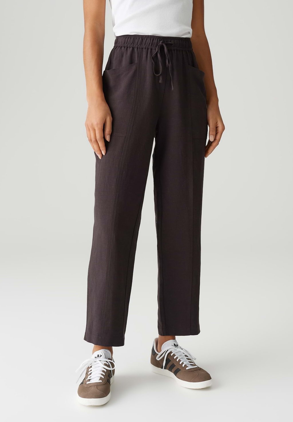 

Брюки MID RISE RELAXED FIT OPUS, коричневый