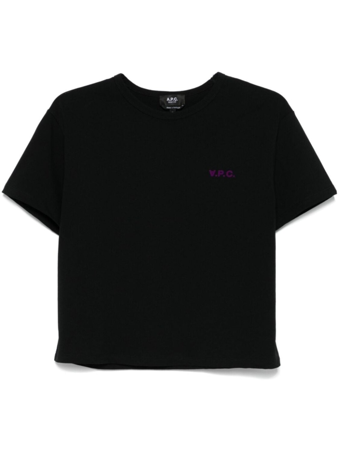 

A.P.C. футболка с логотипом, черный