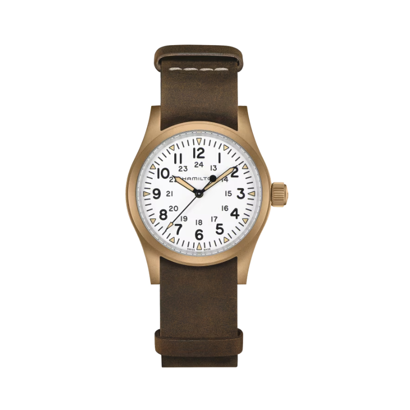 

Hamilton Часы Men's Khaki Field Series Watch, White Dial