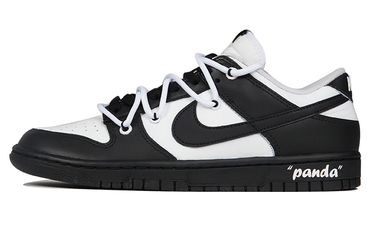 

Nike Кроссовки для скейтбординга Dunk Low Top, мужские, черно-белые