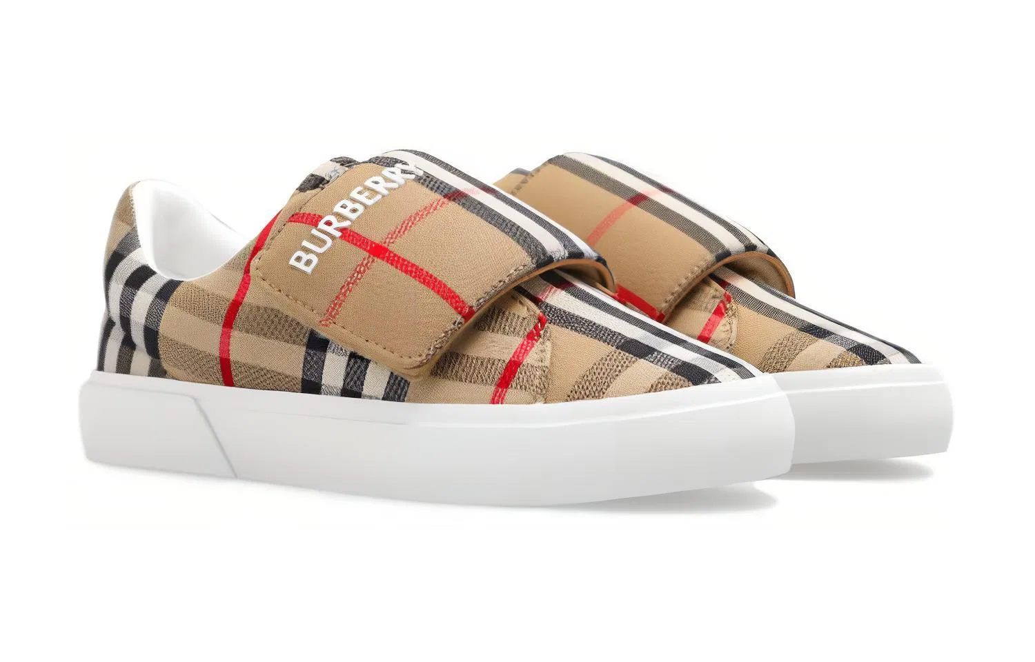 Кроссовки для скейтбординга детские Burberry коричневые — фото 4