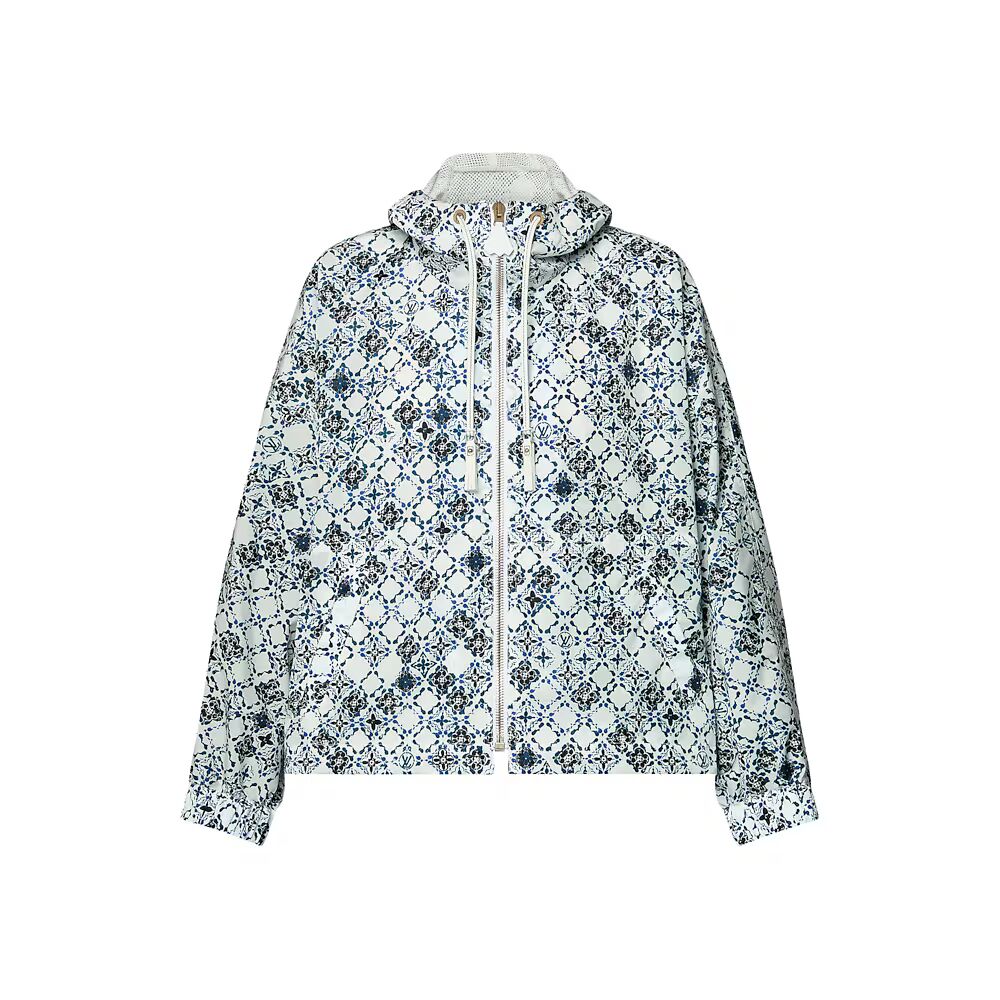 

Парка с капюшоном и монограммой Louis Vuitton, синий