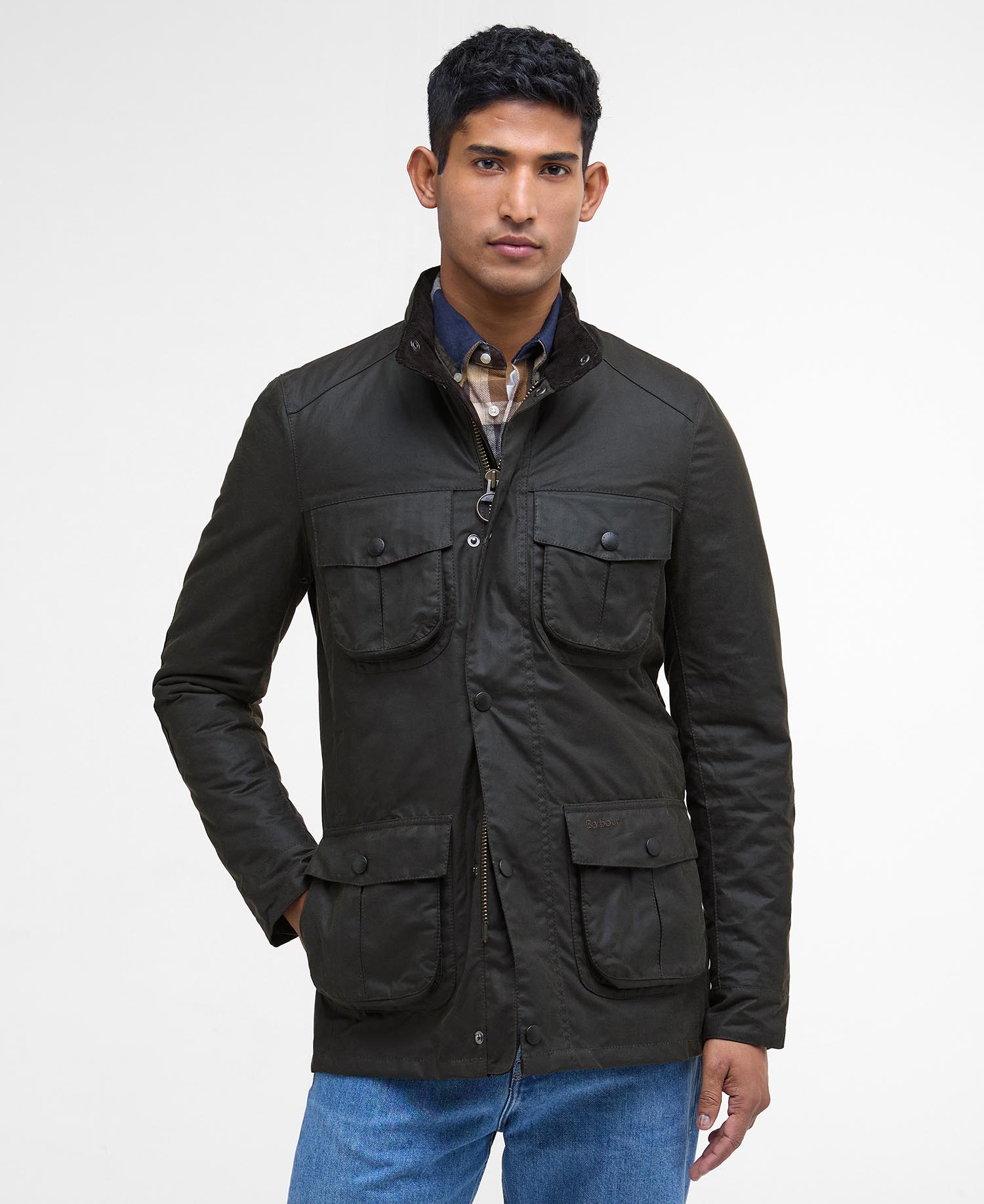

Вощеная куртка Barbour Corbridge, оливковый