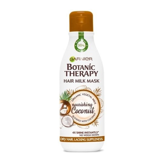 

Питательная кокосовая маска для жестких и сухих волос, 250 мл Garnier, Botanic Therapy Hair Milk Mask