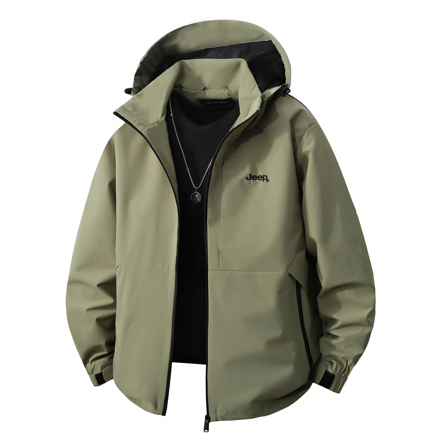 

Куртка Unisex Hooded Thickened Workwear Jeep, army зеленый