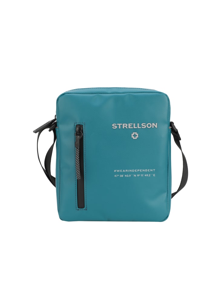 

Наплечная сумка Strellson, цвет petrol