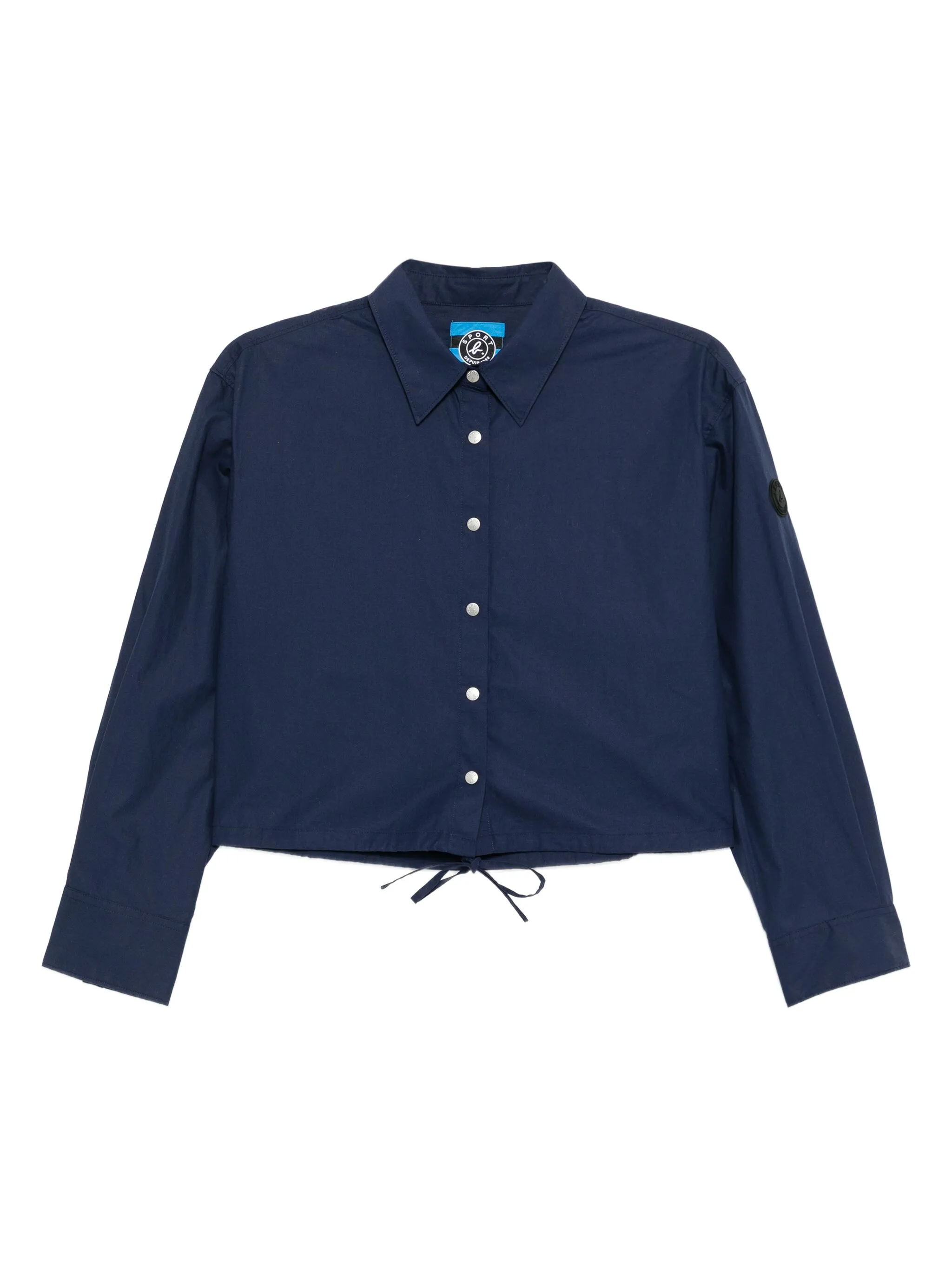 

Укороченная рубашка Sport B. By Agnès B., синий