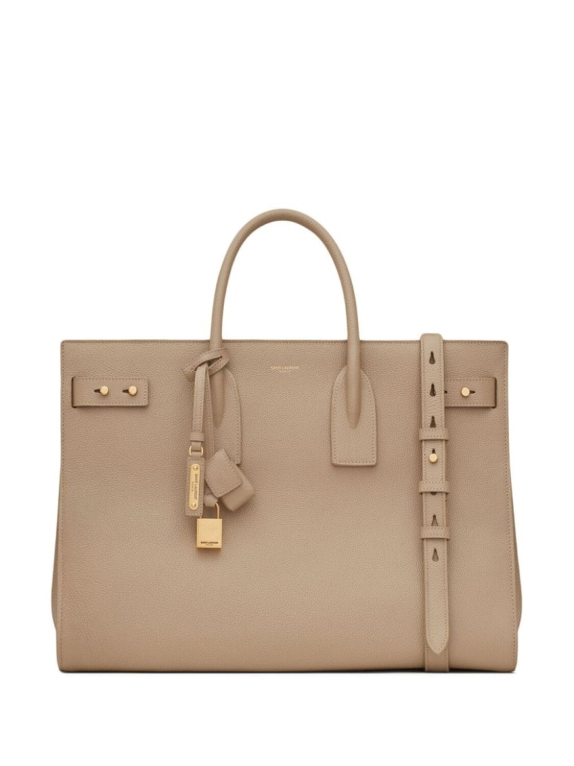 

Saint Laurent сумка-тоут Sac de Jour, нейтральный цвет
