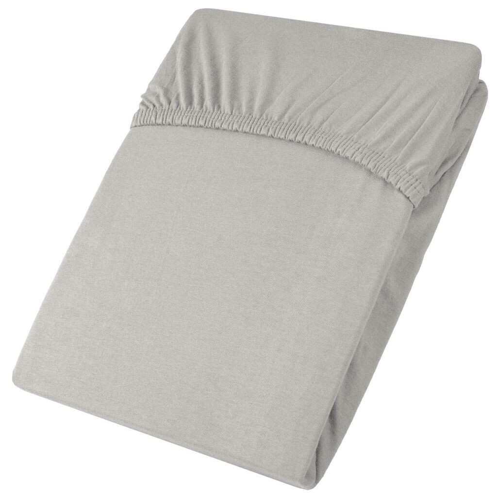

Топпер Viana 90х200-100х200 темно-серый хлопковый трикотаж 130г/м² aqua-textil