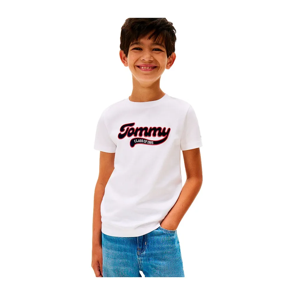 

Футболка с коротким рукавом Tommy Hilfiger KB0KB10118, белый