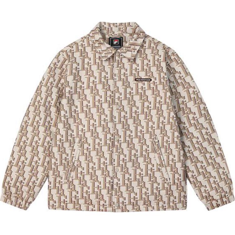 

FILA Куртка пуховая мужская коричневая, Brown
