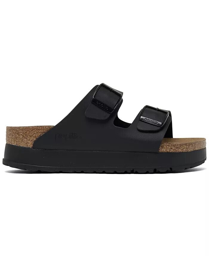Женские сандалии на платформе Arizona Flex Birko-Flor от Finish Line Birkenstock, черный — фото 2