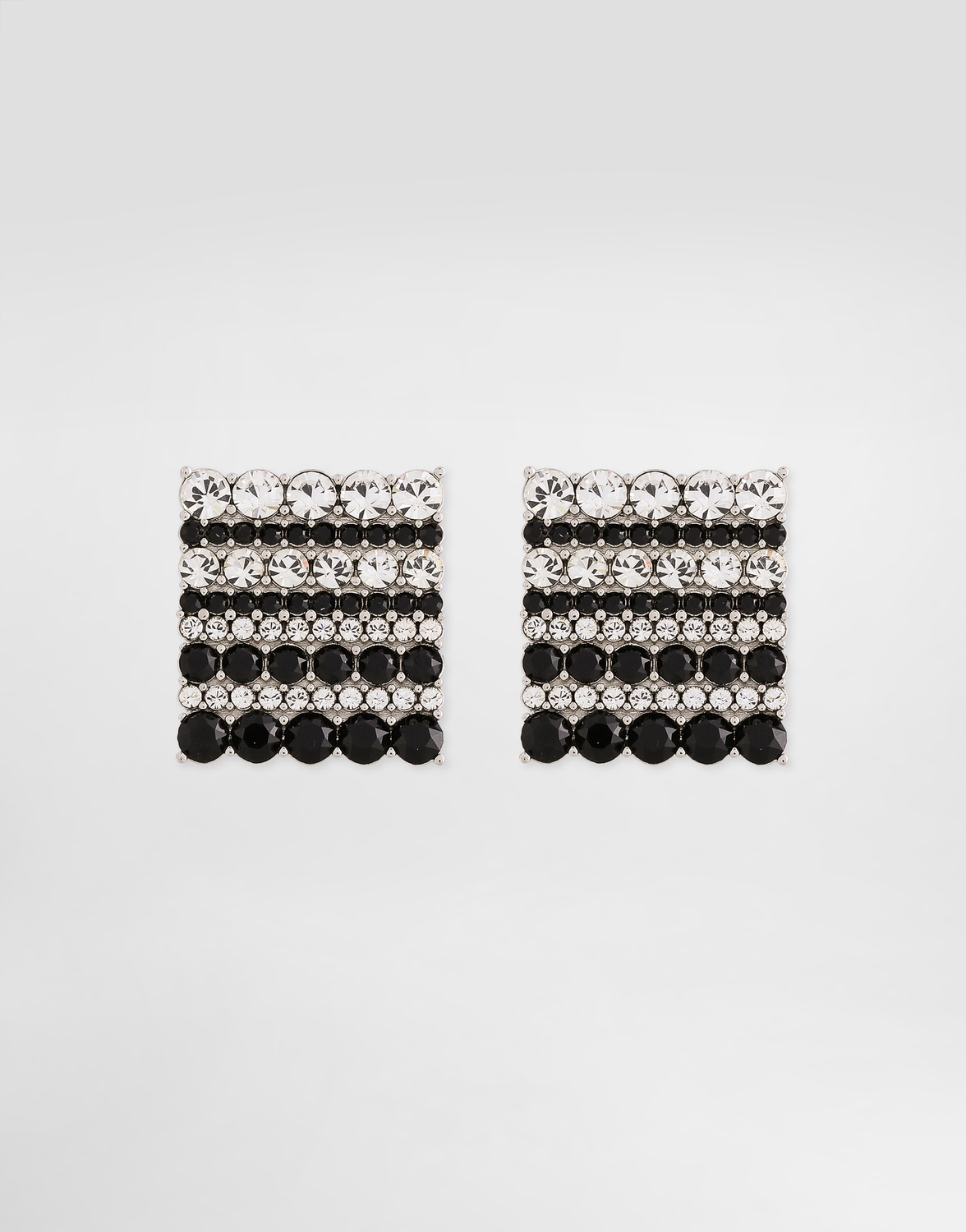 

Эмалированные запонки с логотипом Dolce & Gabbana, серебряный