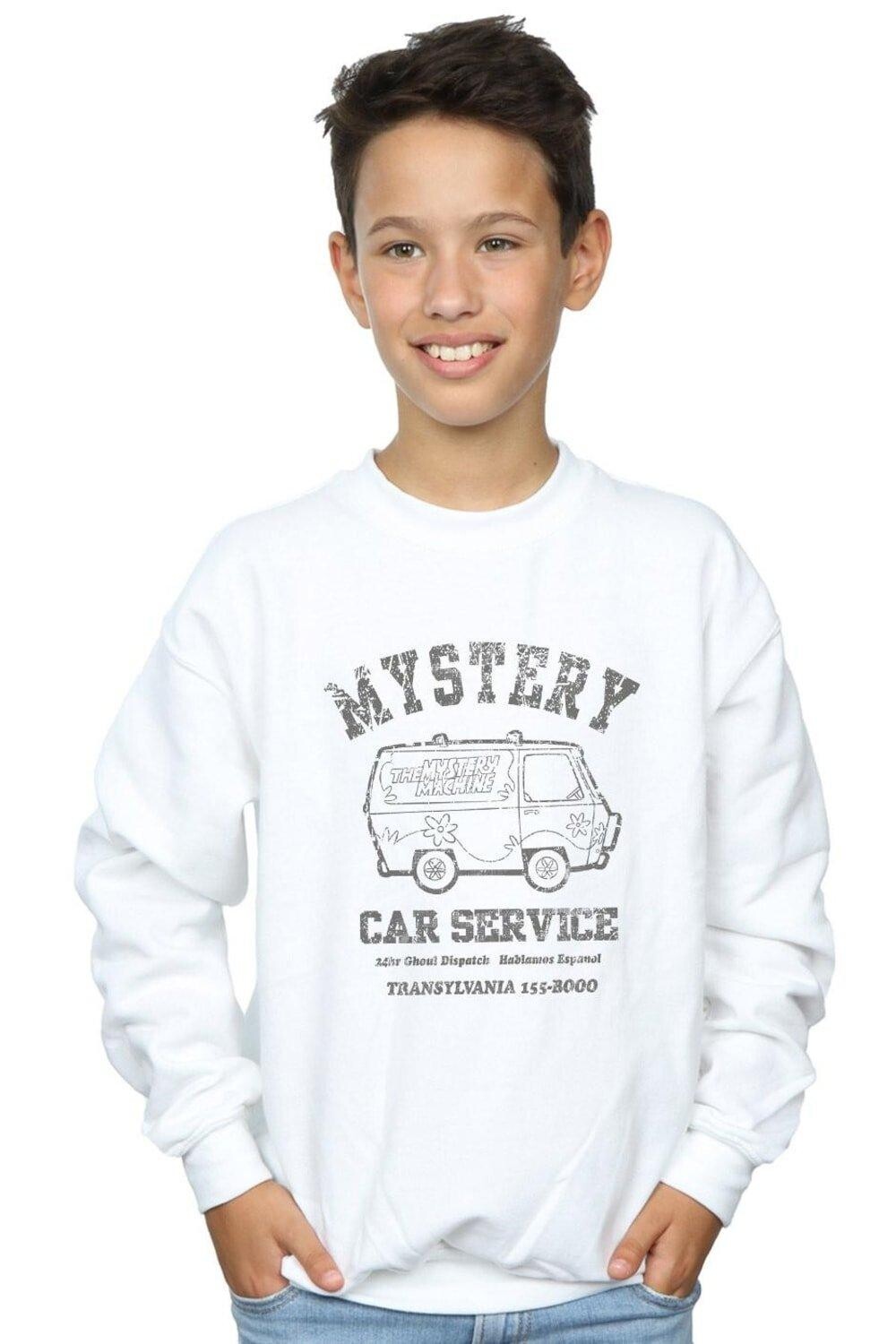

Толстовка Mystery Car Service Scooby Doo, белый