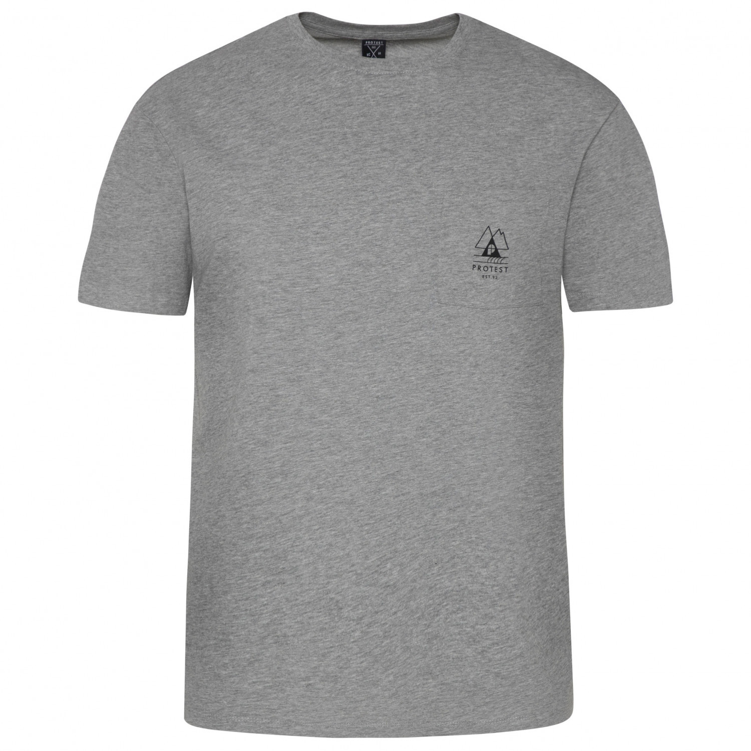 

Футболка Protest Isiah, цвет Dark Grey Melee