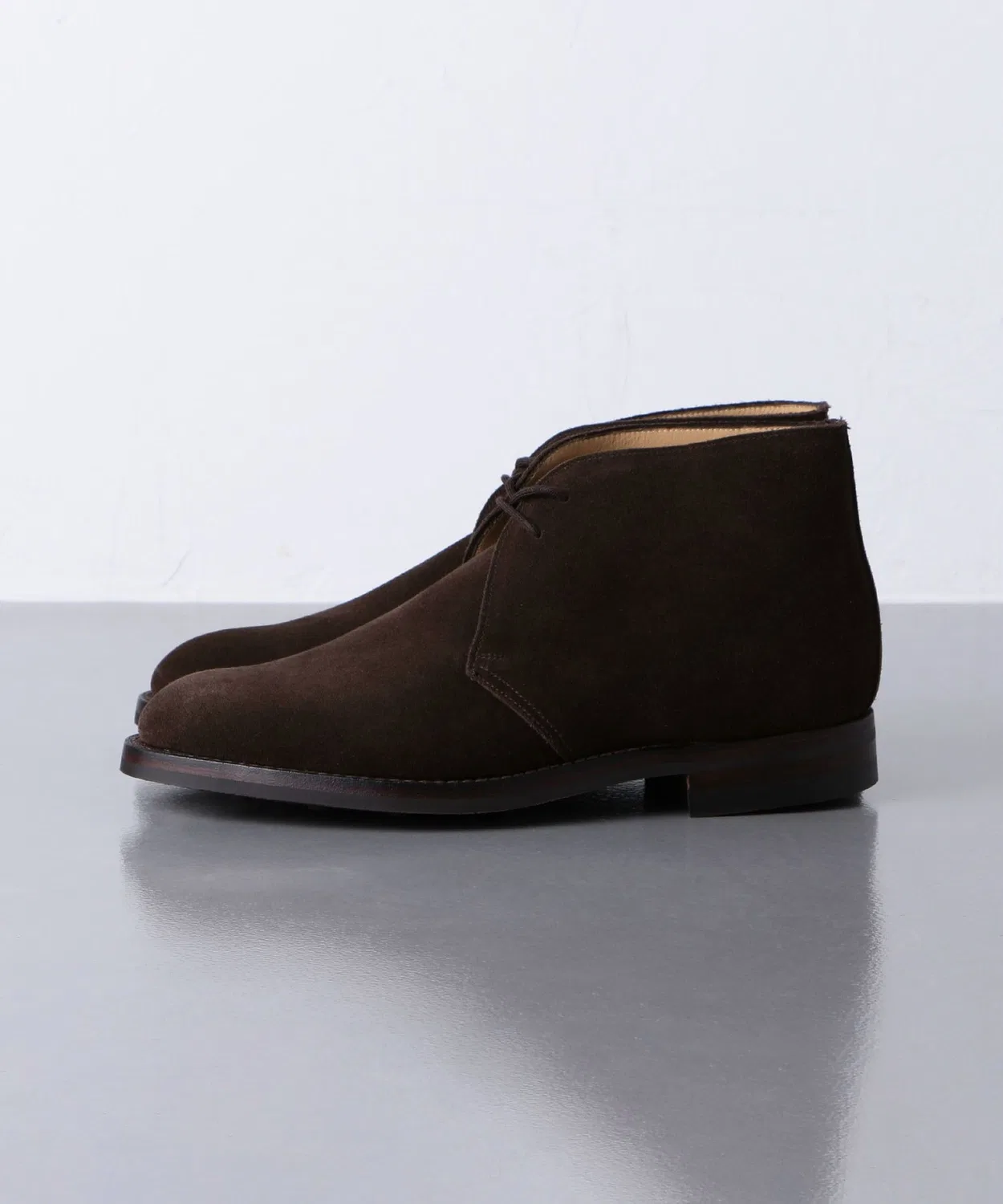 Ботинки чакка CROCKETT&JONES CHERTSEY на подошве Dainite, черные — фото 3