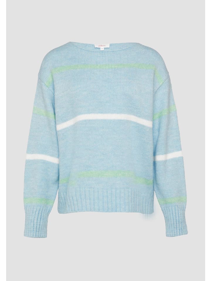 

Вязаный свитер 50X1_светло-голубой s.Oliver