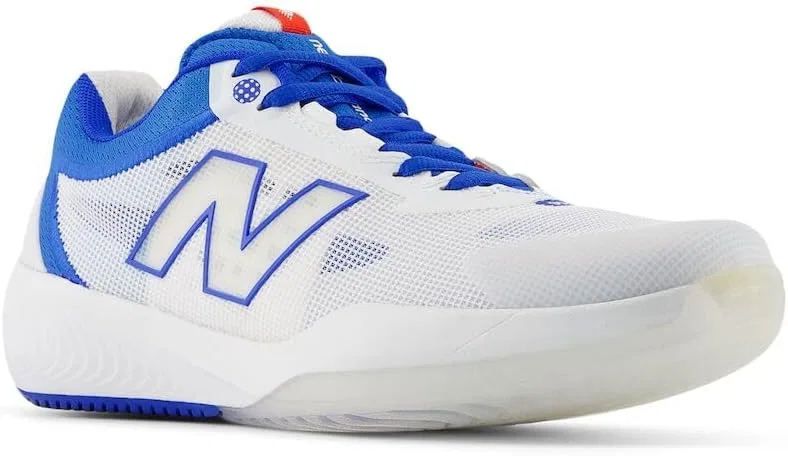 Кроссовки для тенниса New Balance FuelCell 996 V6, белый/синий — фото 4