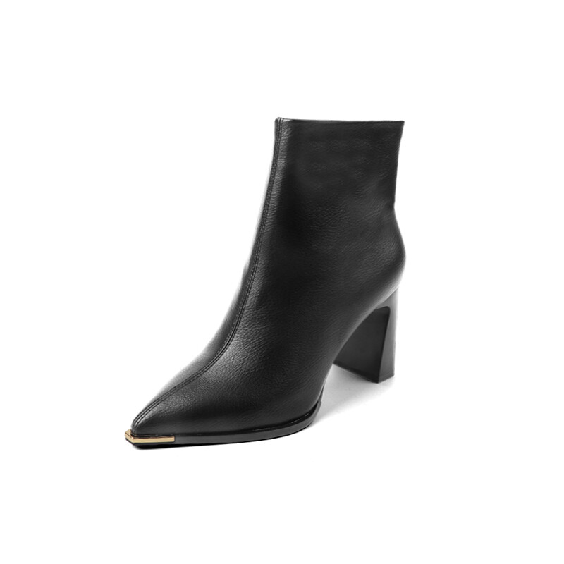 

Ботильоны женские Pinweishidu, цвет Black 【8 cm】