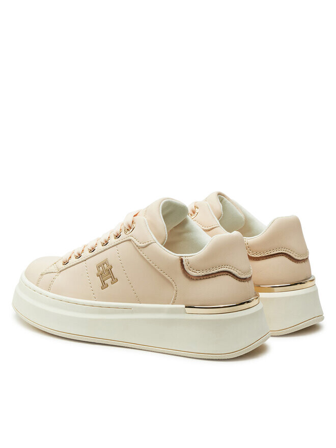 Кроссовки Tommy Hilfiger Low Cut Lace-Up Sneaker T3A9-33749-1355 M, розовый — фото 3