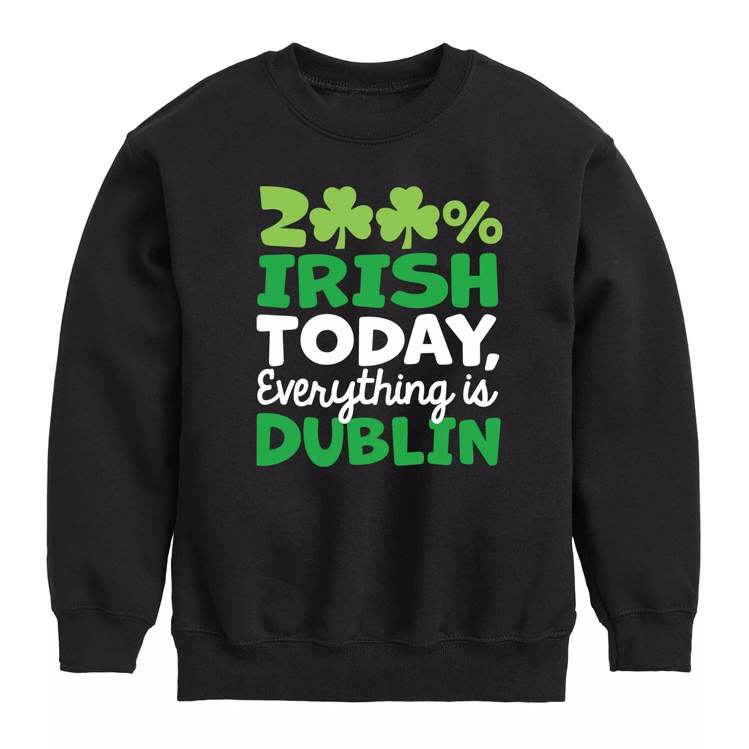 

Толстовка из 200% флиса с рисунком Irish Dublin для мальчиков 8–20 лет Licensed Character