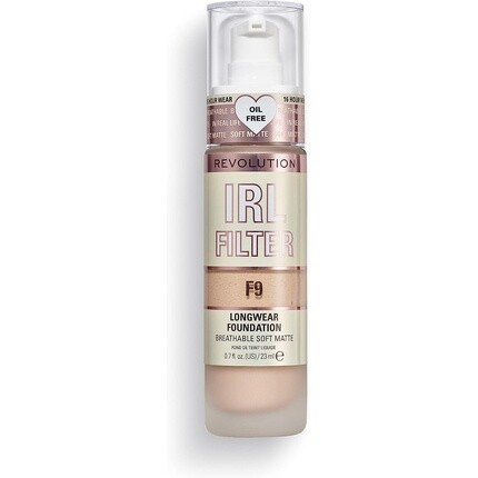 

Makeup Revolution IRL Filter Longwear Foundation F9 23мл Revolution Beauty
