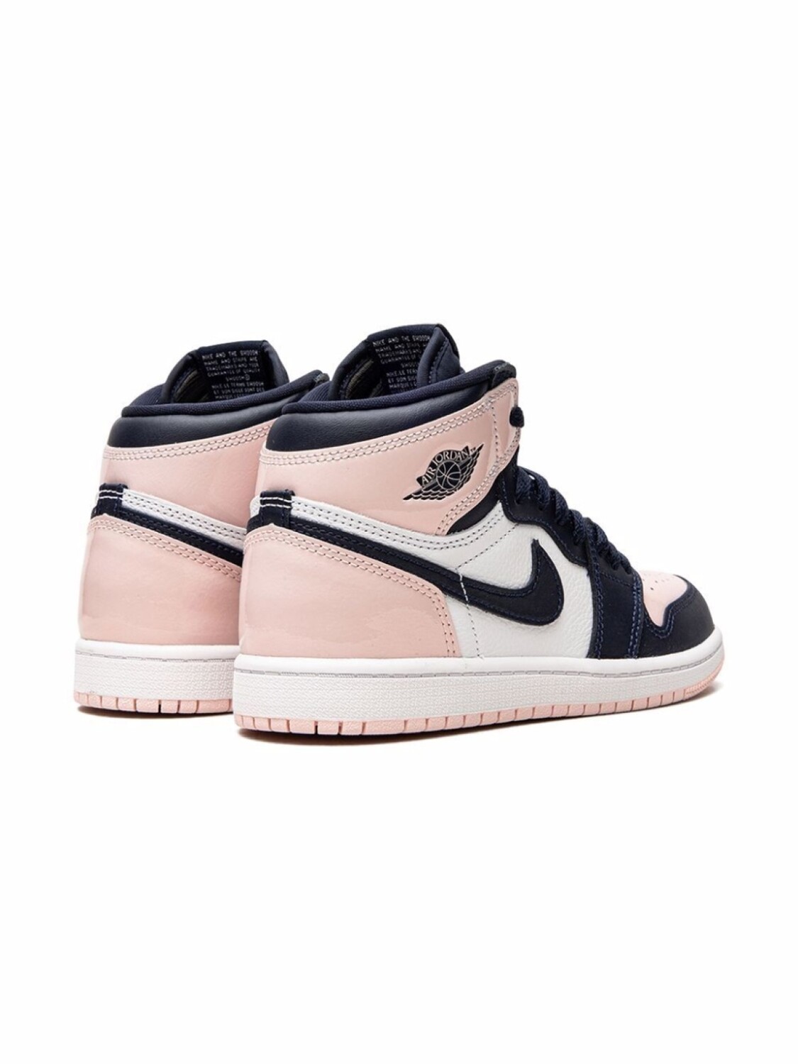 Jordan кроссовки Air Jordan 1 Retro High OG Bubble Gum, белый — фото 3