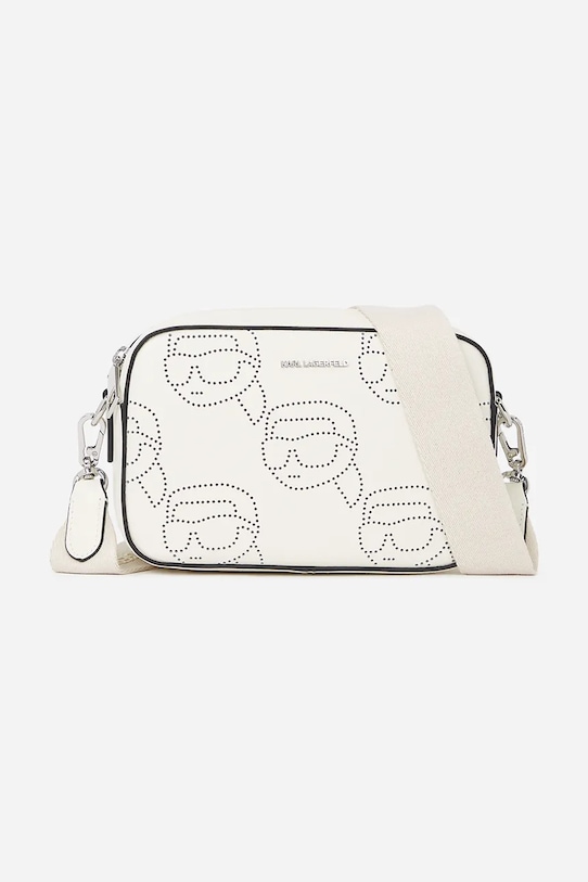 

Кожаная сумка IKON Karl Lagerfeld, белый