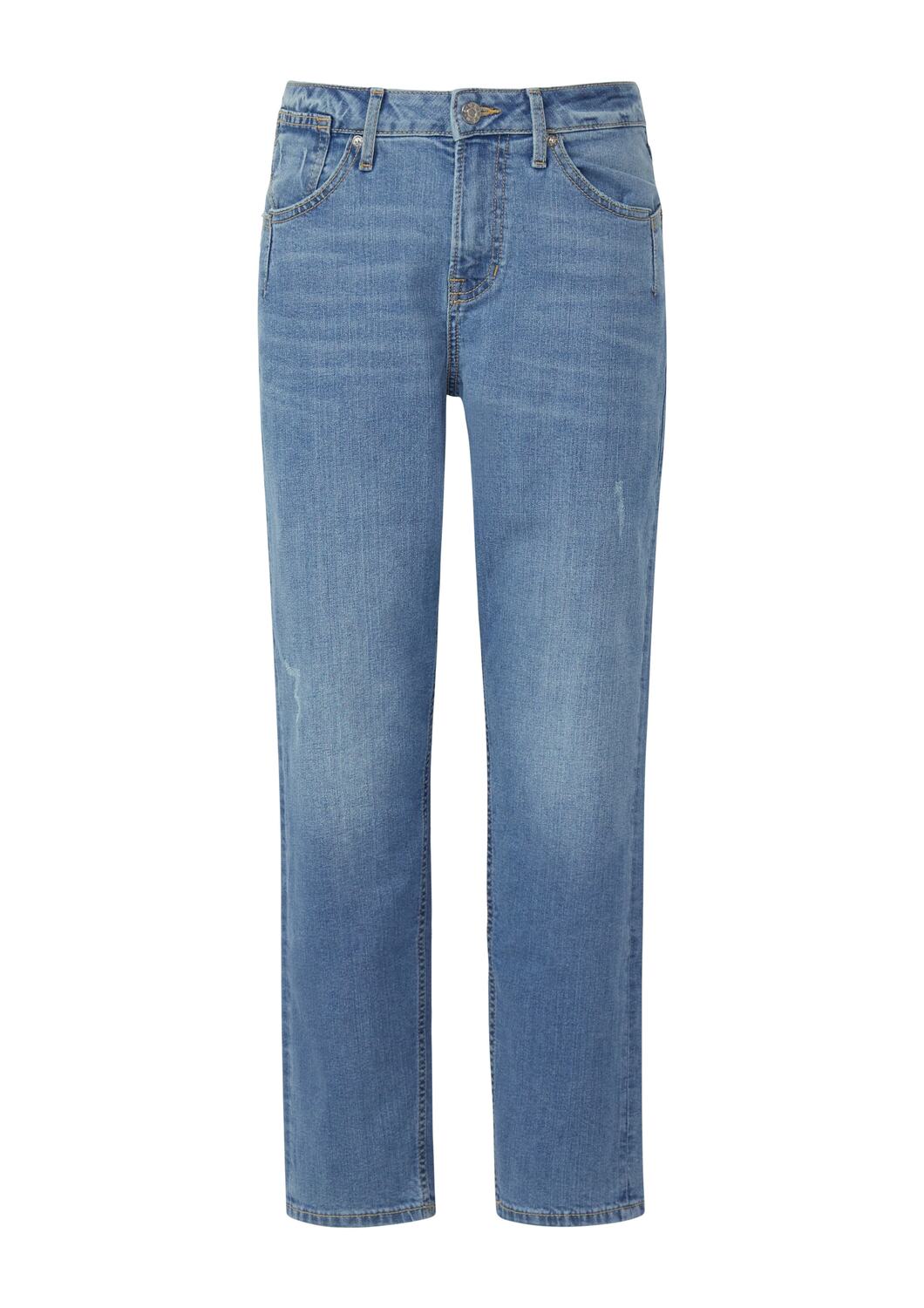 

s.Oliver Джинсы зауженные 'Franciz' в синем дениме