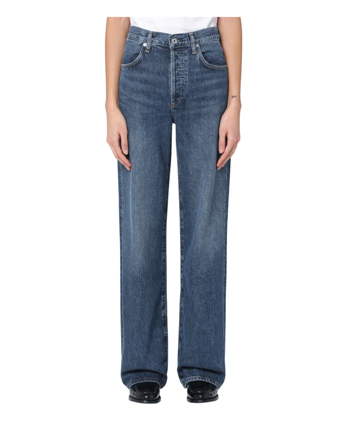 

Джинсы в стиле палаццо Citizens Of Humanity, синий