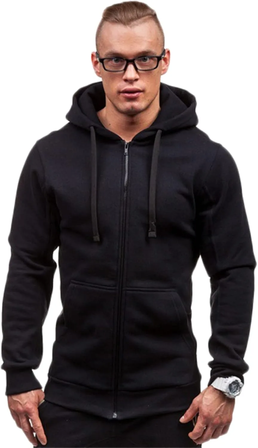 

Мужская толстовка с капюшоном на молнии lonwick