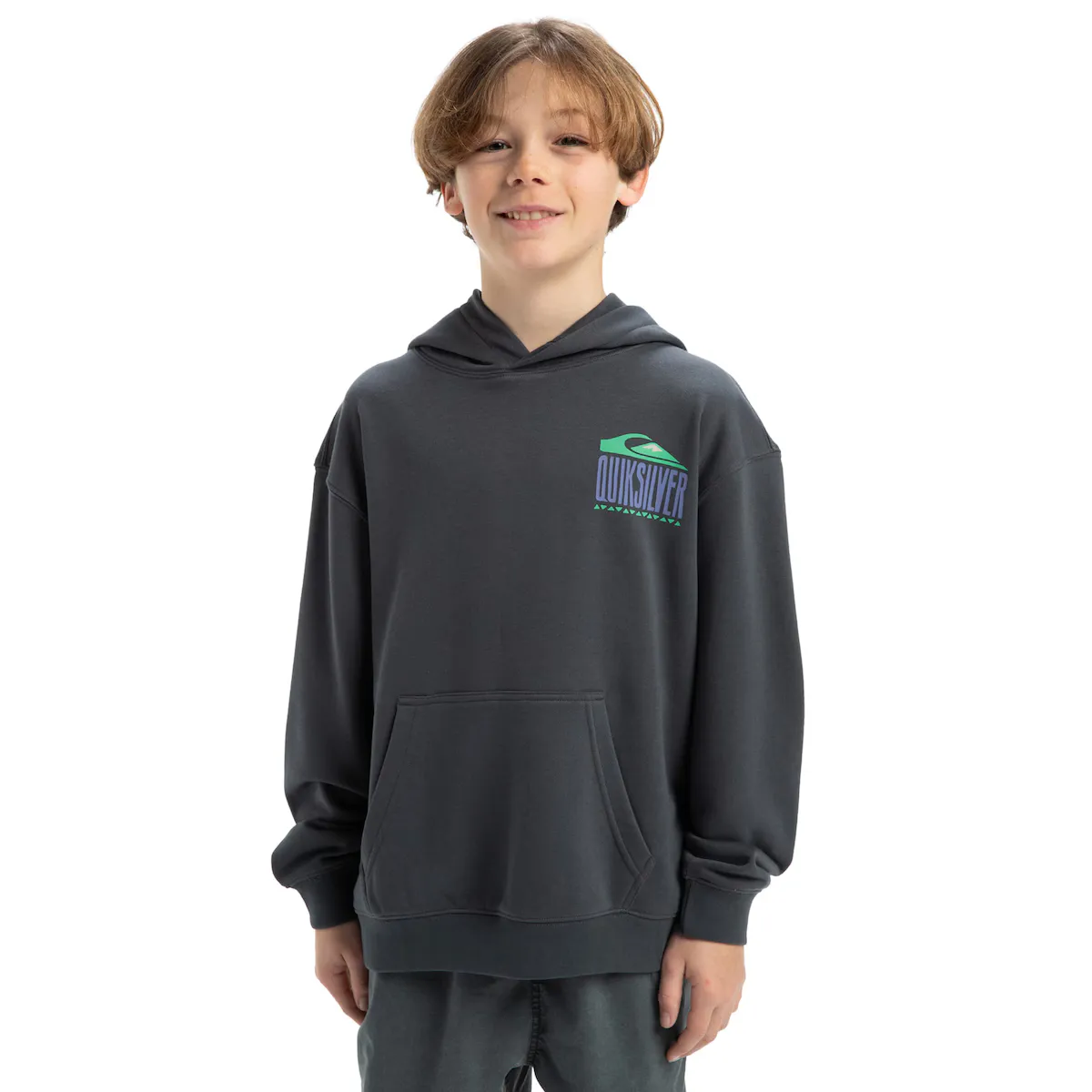 

APOG Heritage Quiksilver детская толстовка, чёрный