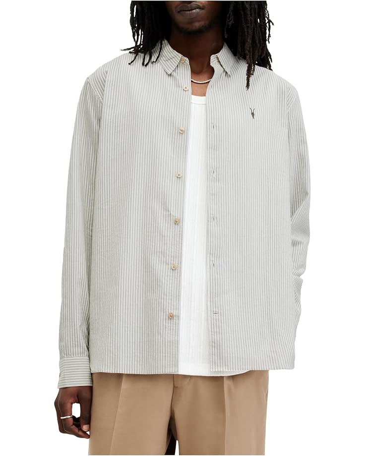 

Рубашка AllSaints Villard Shirt, цвет Lilly White