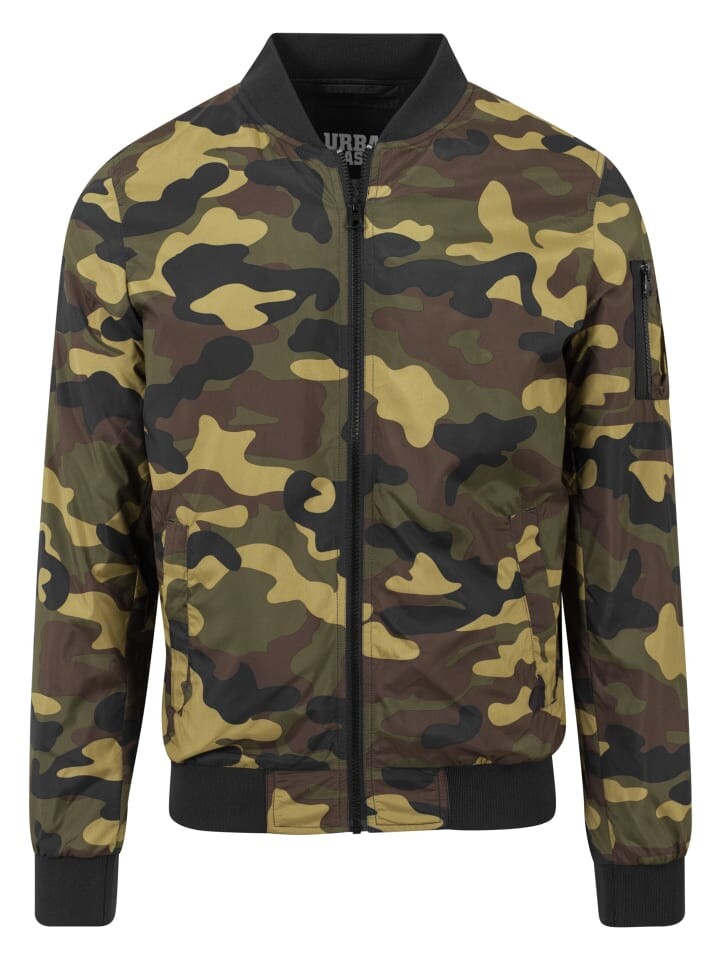 

Демисезонная куртка Urban Classics, цвет woodcamo