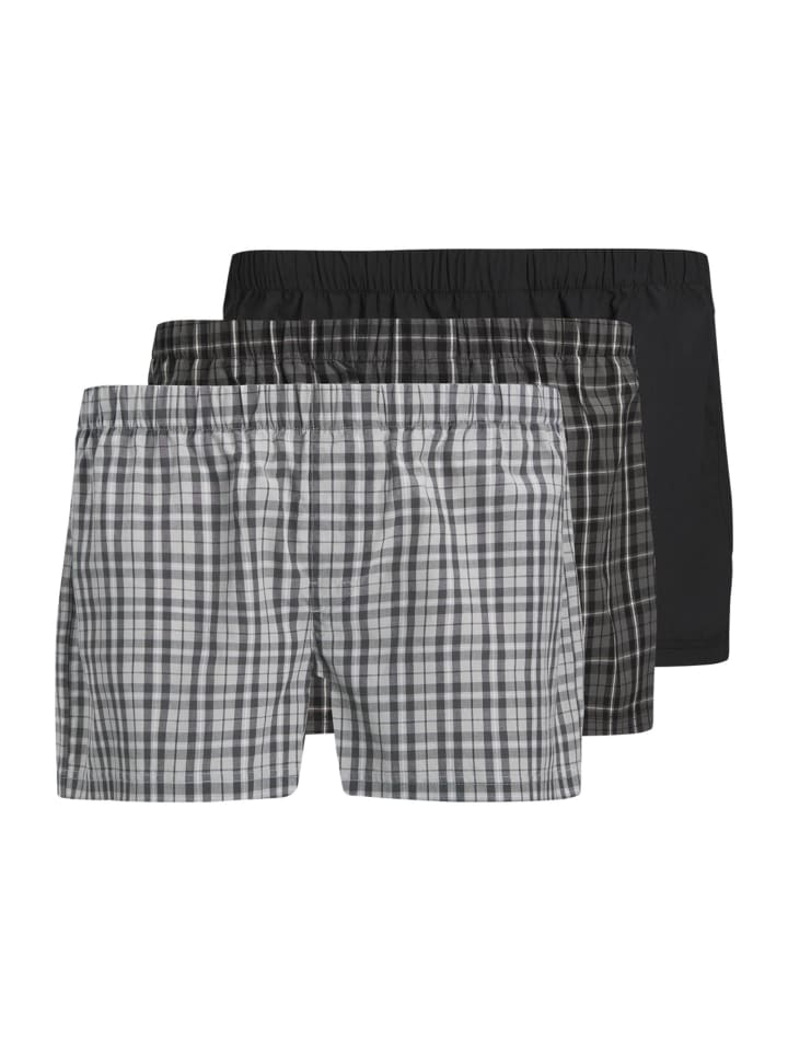 

Боксерские трусы Jack & Jones, цвет schwarz/grau