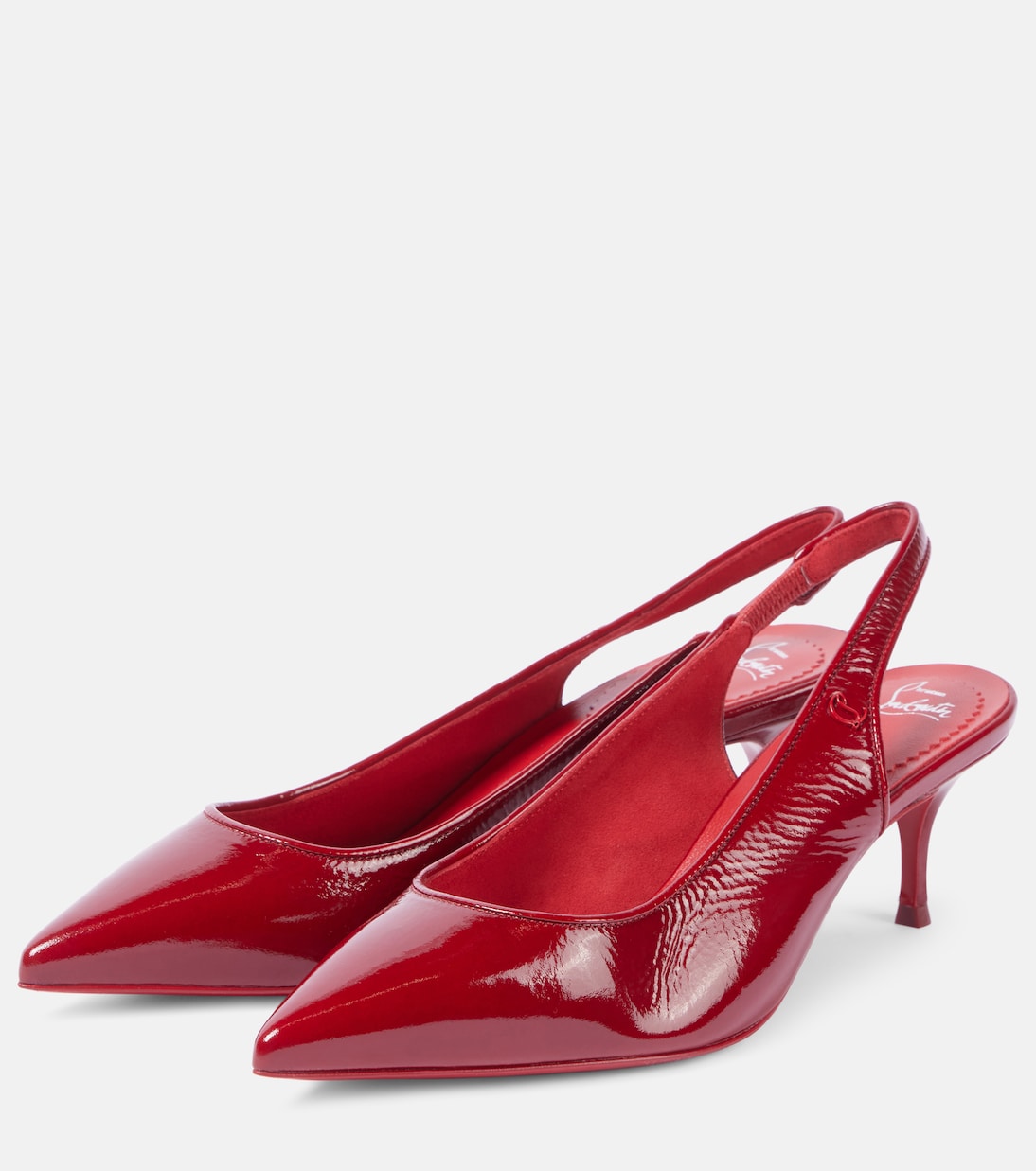 Спортивные туфли-лодочки Sporty Kate Sling 55 на ремешке Christian Louboutin, Loubi/Lin Loubi — фото 4