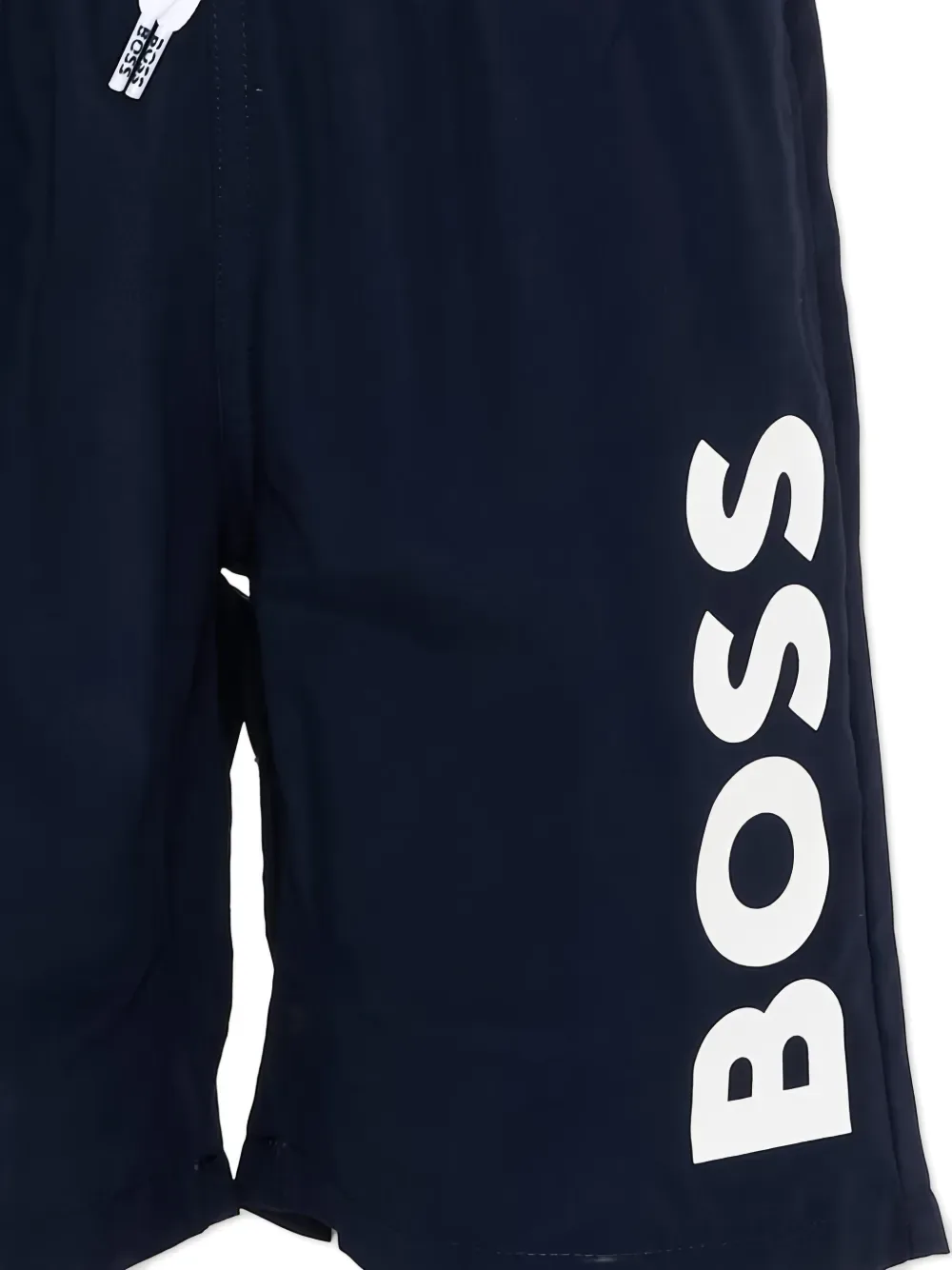 Плавательные шорты с графическим логотипом BOSS Kidswear, синий — фото 3