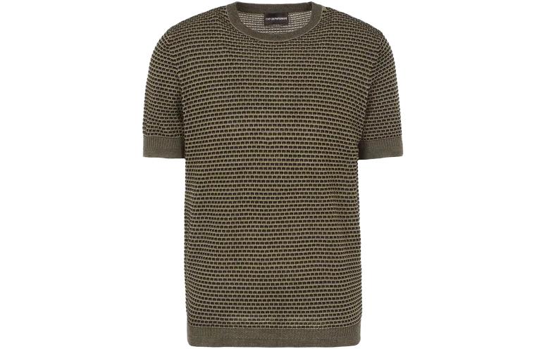 

EMPORIO ARMANI Свитер мужские оливковые