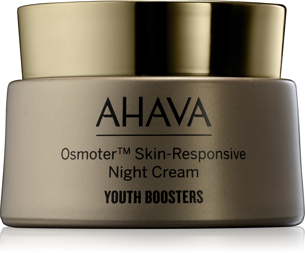 

Ночной укрепляющий крем Osmoter для кожи, реагирующий на раздражение и омоложение Ahava, 50 мл