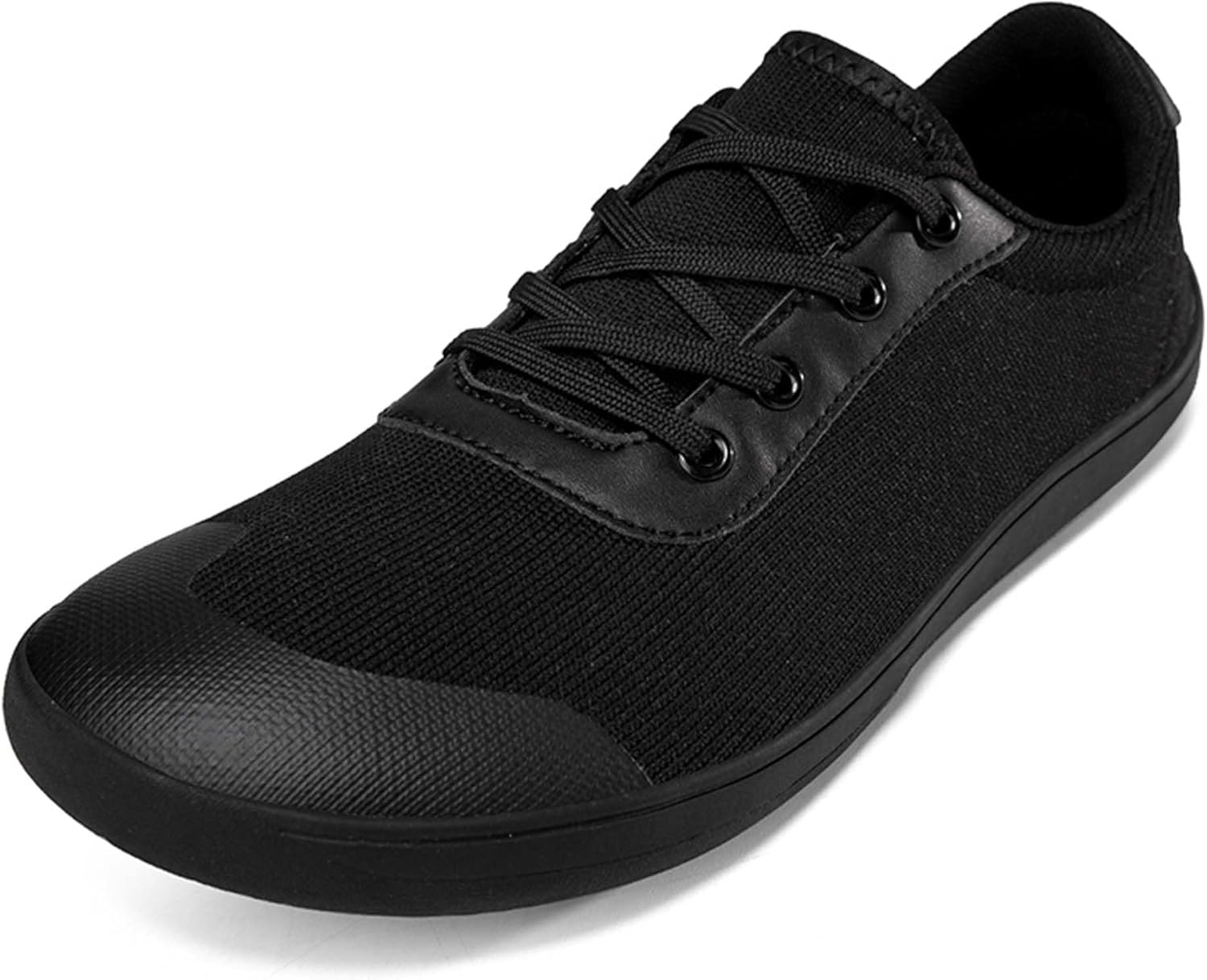 

Мужские минималистичные кеды из холста, Без перепада высоты, Широкие модные кроссовки, Нескользящие, дышащие, легкие, для отдыха и тренировок на открытом воздухе, мужские размеры 6-13 US Generic, черный