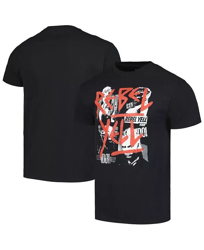 

Мужская черная футболка Billy Idol Manhead Merch
