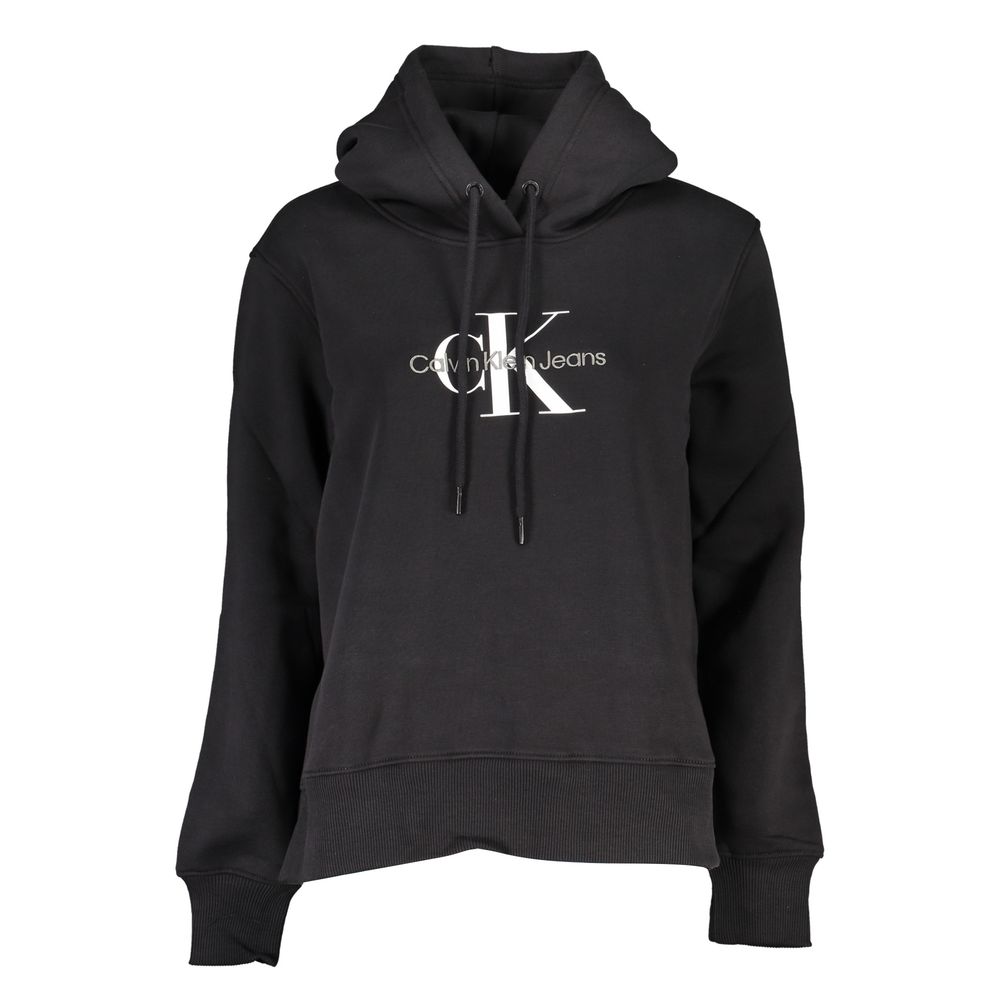 

Черный хлопковый свитер Calvin Klein