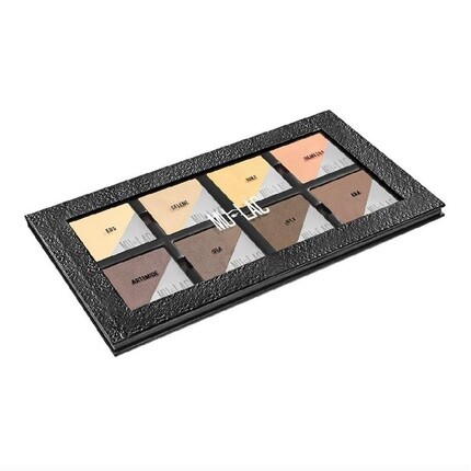 

Mulac Косметика Контуринг и хайлайтер для лица Палитра Creme Athen Vegan 8 X 5 г