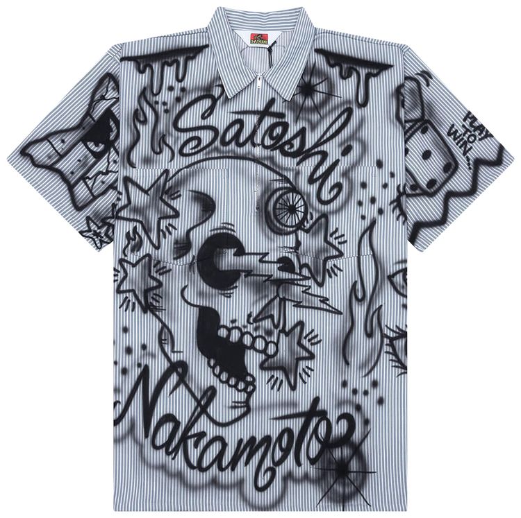 

Толстовка Satoshi Nakamoto Abandoned Theme Park Half Zip, синий