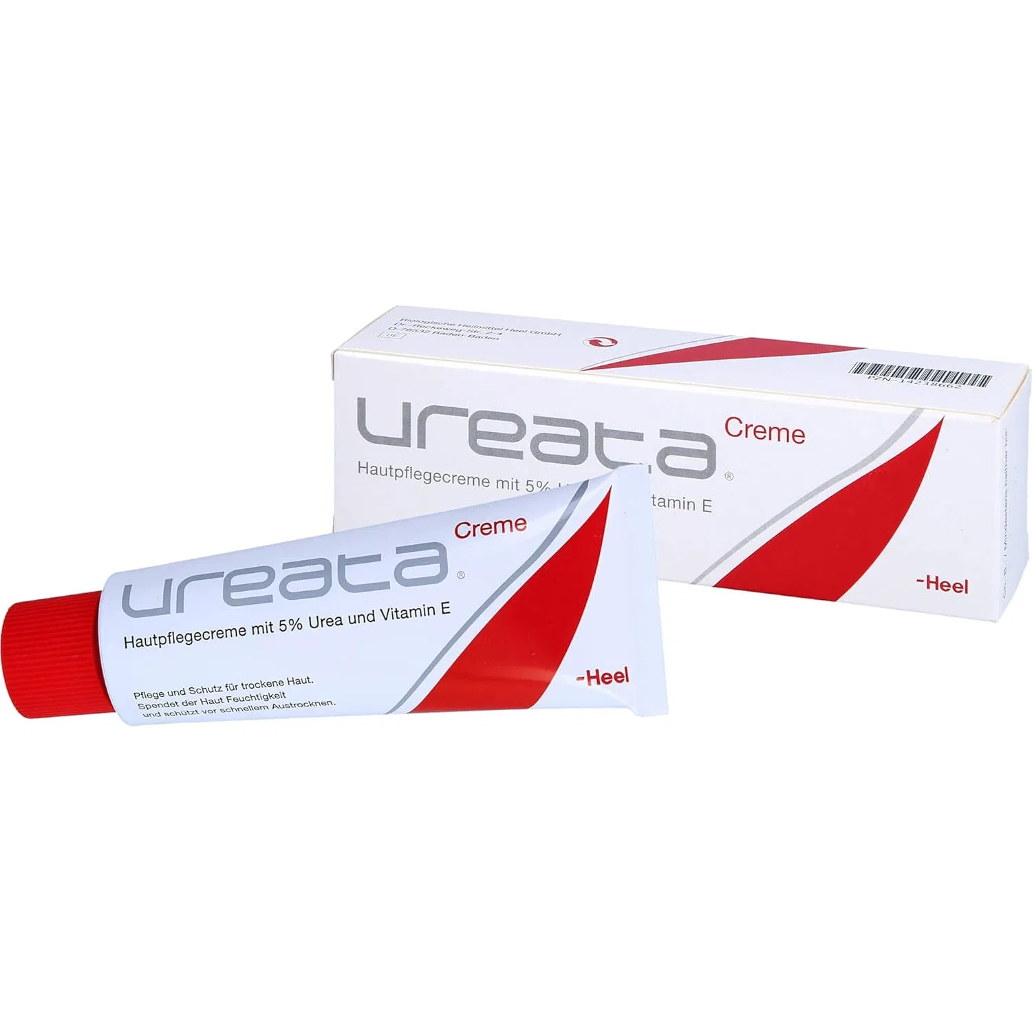 Крем Ureata с 5% мочевины и витамином Е, 50 г ‎Biologische Heilmittel Heel Gmbh — фото 2