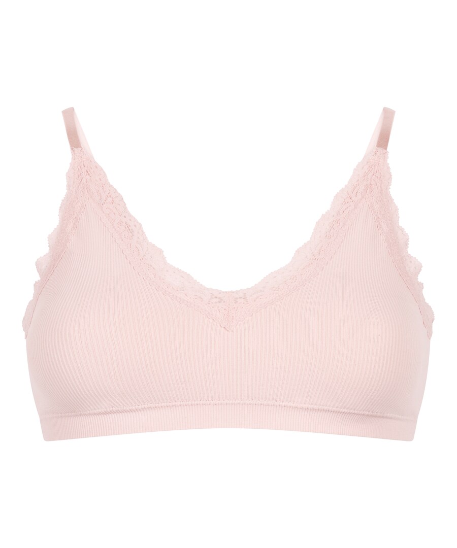 

Бюстгальтер-бралетт Hunkemöller Lola, пастельный розовый