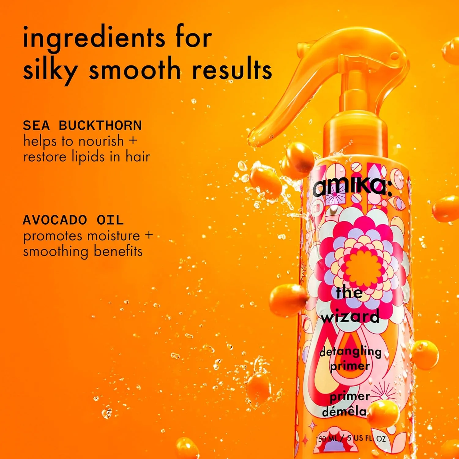 amika the wizard detangling primer 148 мл (1 шт.) — фото 3